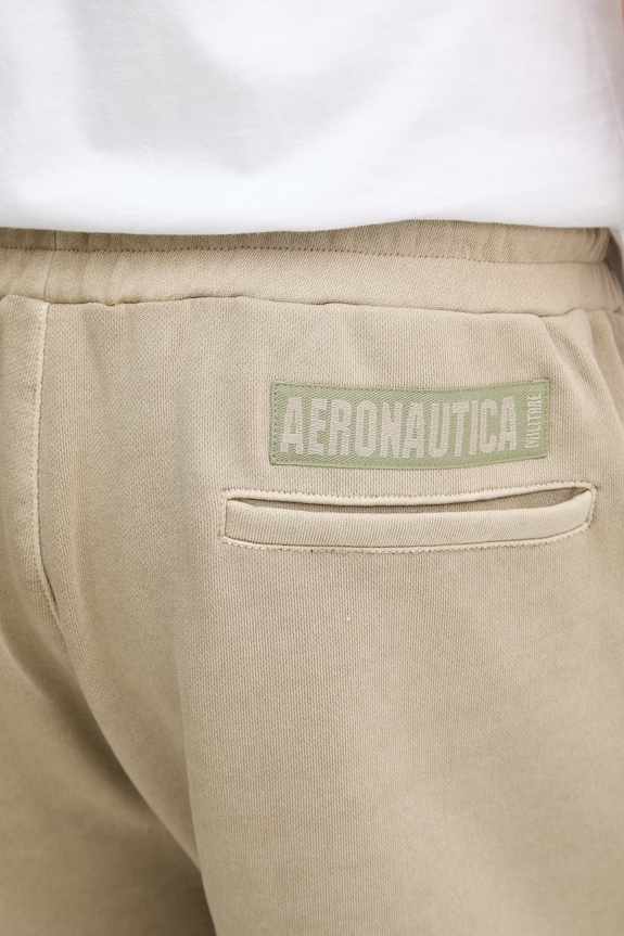Aeronautica Militare σορτς Ανδρικά βαμβακερά μπεζ BF0029UF00676