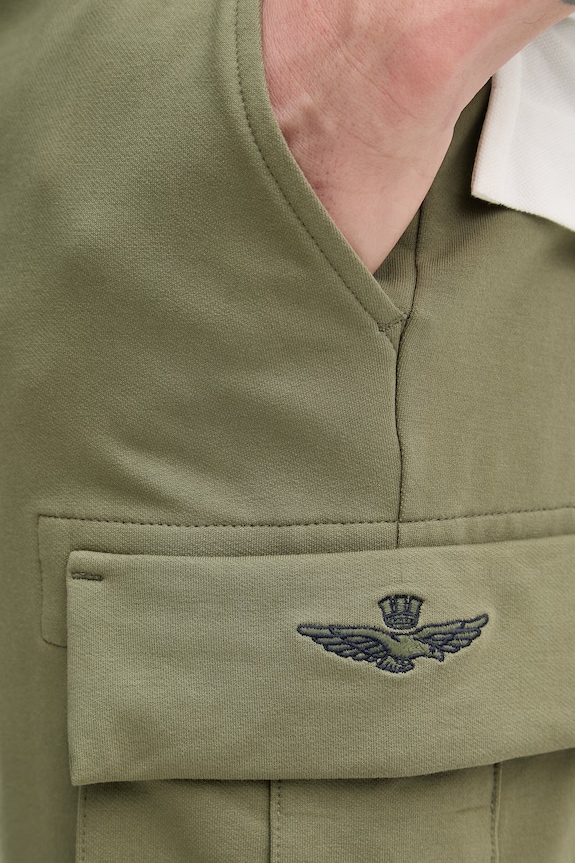 Aeronautica Militare szorty zielony BF0031UF00674