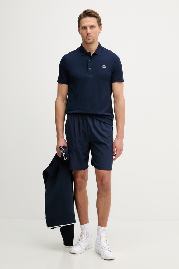Lacoste pantaloni scurți pentru bărbați GH7413 bleumarin SS26