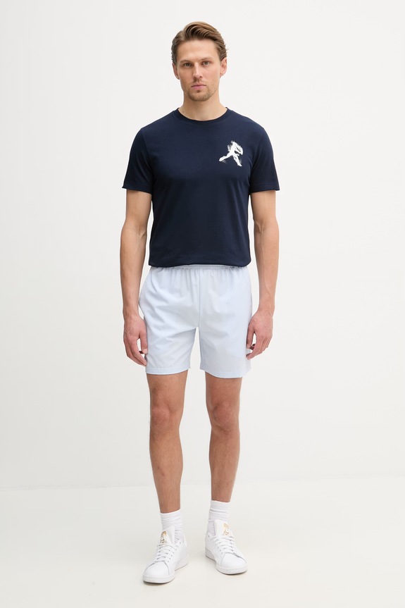 Lacoste pantaloni scurți bărbătești GH9961 albastru SS26