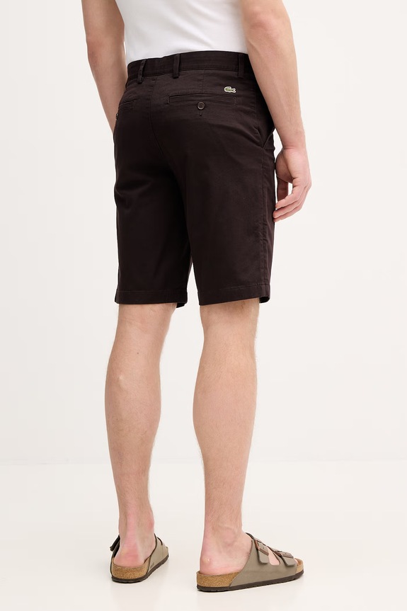 Îmbrăcăminte Lacoste pantaloni scurți pentru bărbați FH2349 maro