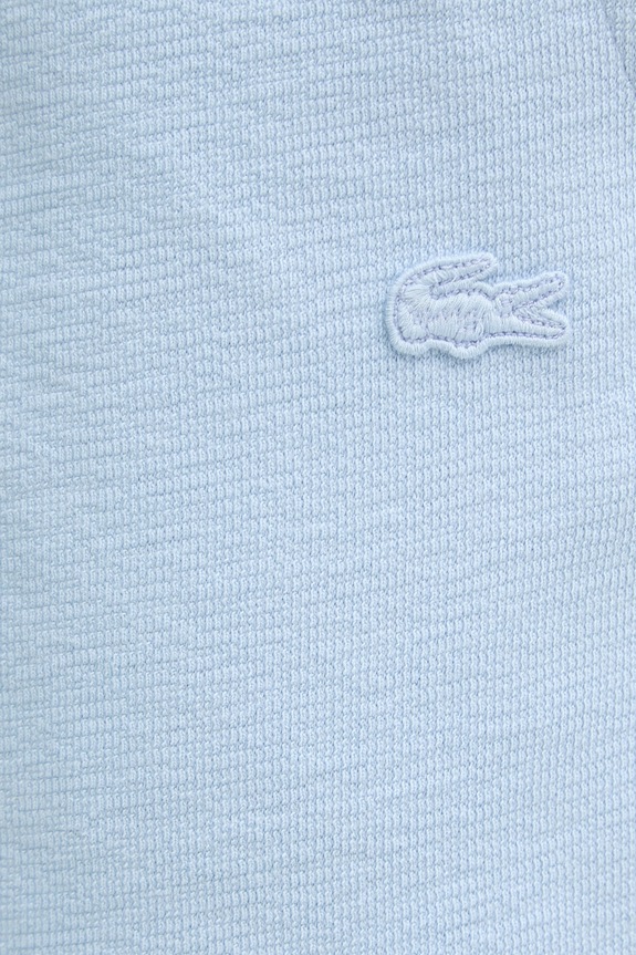 Lacoste къс панталон тип анцуг мъжки от памук син GH1973