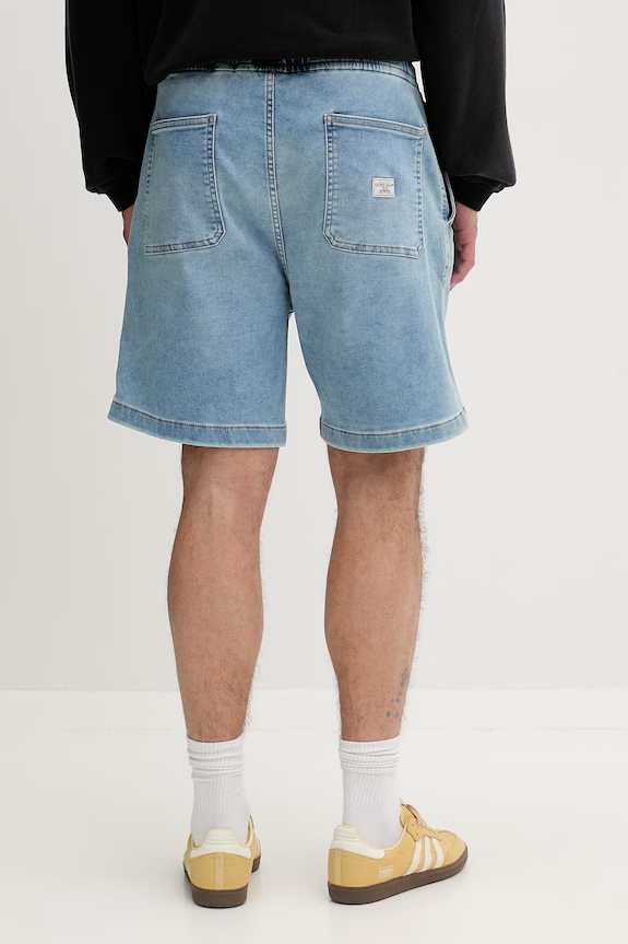 Oblečenie Guess Jeans šortky pánske M6GD35.D8001 modrá