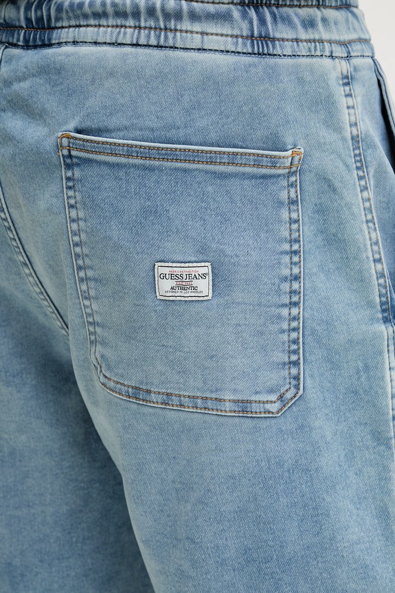 Guess Jeans šortky pánske modrá M6GD35.D8001