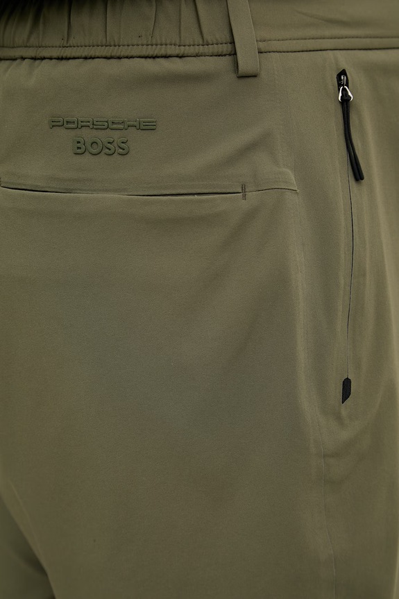 BOSS Green pantaloni scurți BOSS X PORSCHE verde 50559983