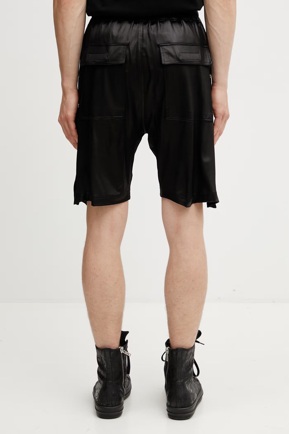 Одежда Rick Owens DRKSHDW Wide Pusher шорты для мужчин DU01F4373.JL чёрный