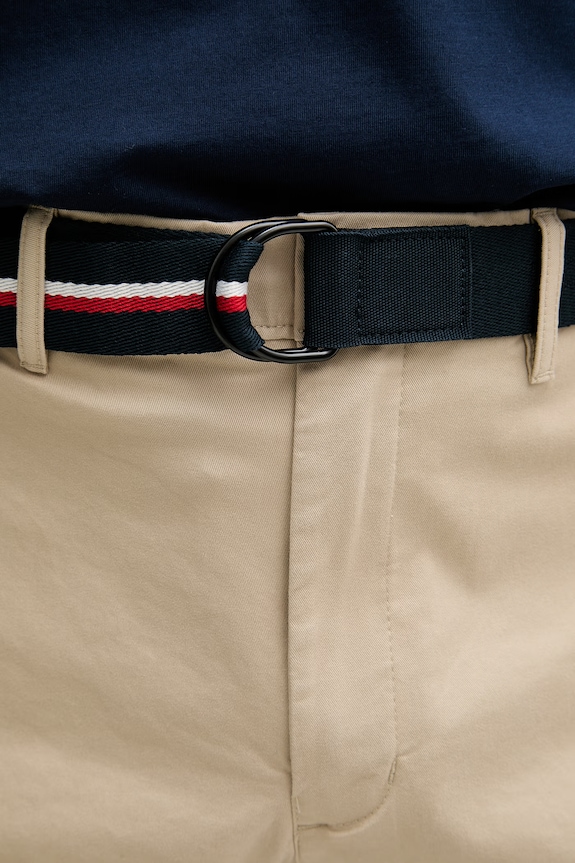 Tommy Hilfiger kratke hlače muške od pamuka s elastanom bež MW0MW42349