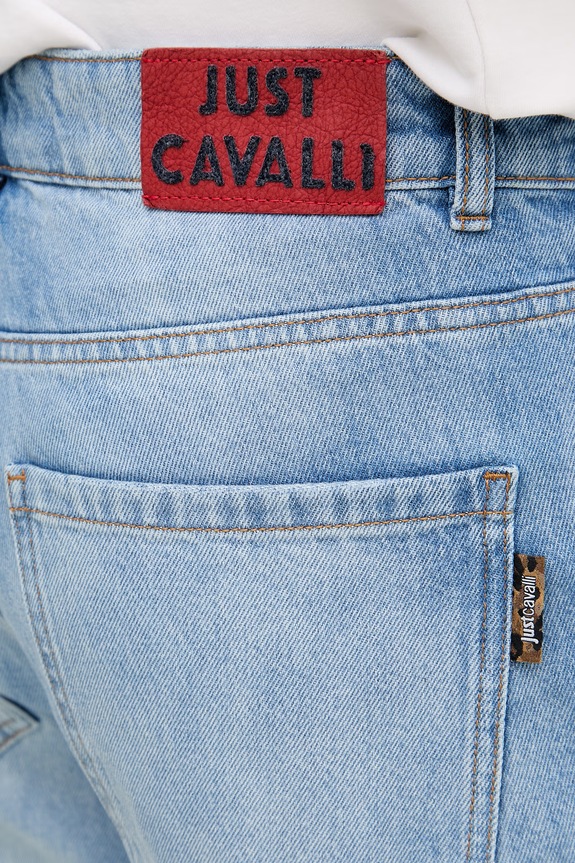 Just Cavalli szorty męskie niebieski 80OAD5R1.CDWCD