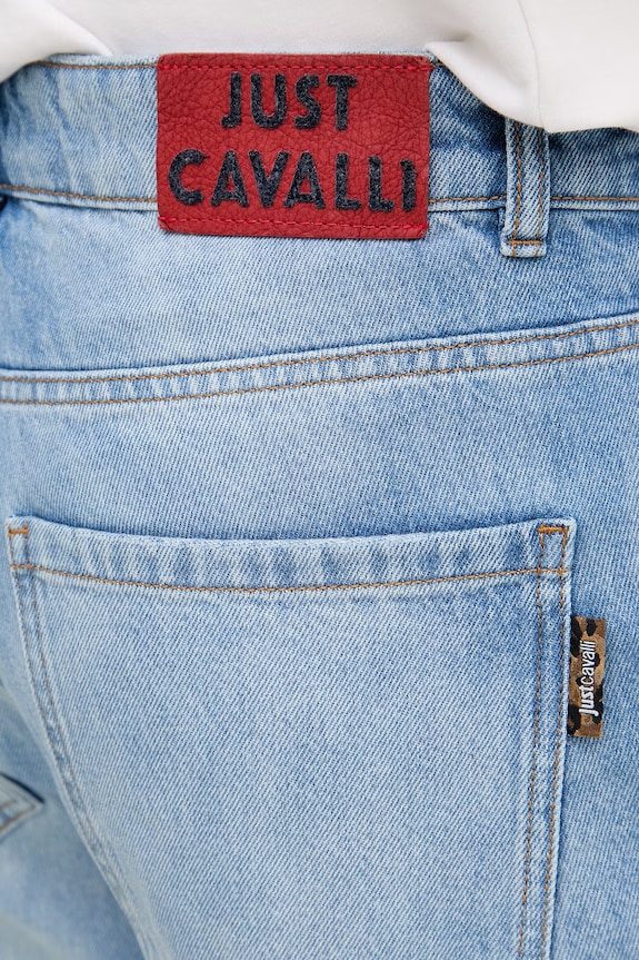 Just Cavalli szorty męskie niebieski 80OAD5R1.CDWCD