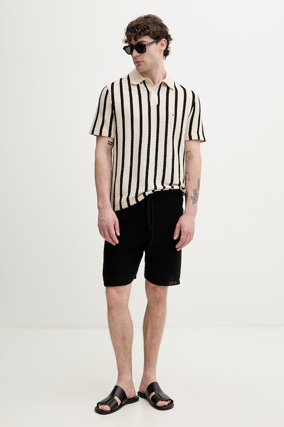 Tommy Hilfiger šortky dámske s bavlnou MW0MW42797 čierna SS26