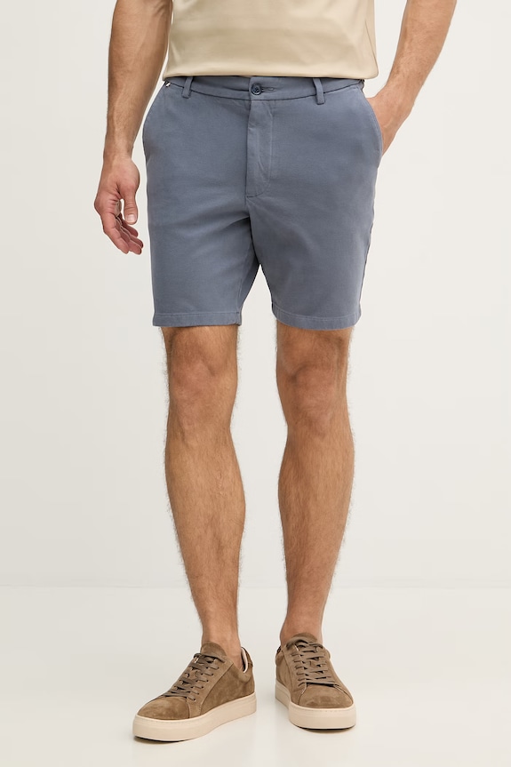 BOSS pantaloni scurți pentru bărbați, din bumbac cu elastan Kane1 albastru 50555859