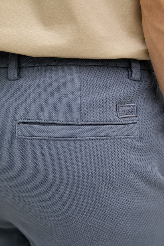 BOSS pantaloni scurți pentru bărbați, din bumbac cu elastan Kane1 albastru 50555859