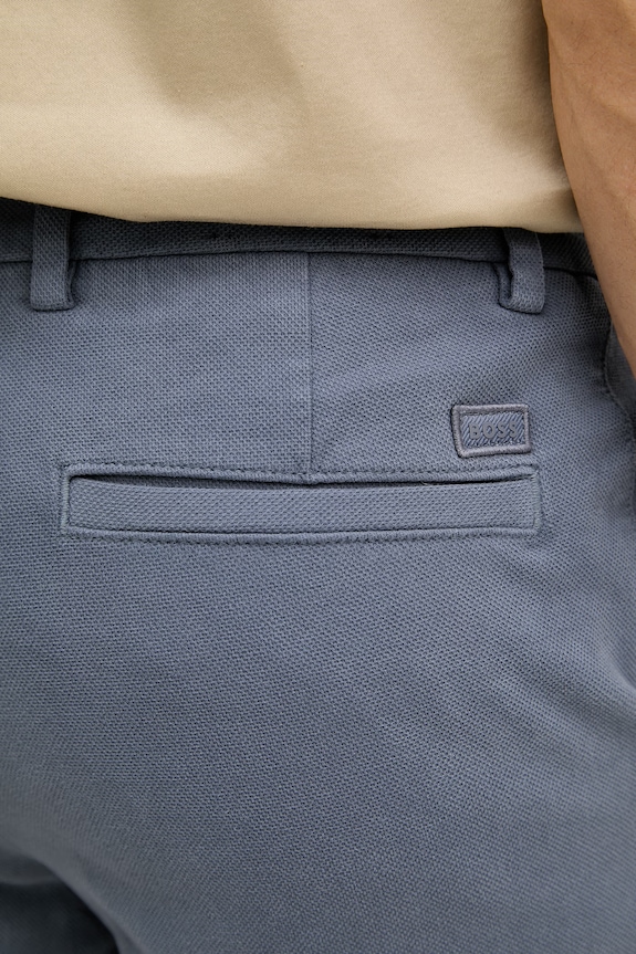 BOSS pantaloni scurți pentru bărbați, din bumbac cu elastan Kane1 albastru 50555859