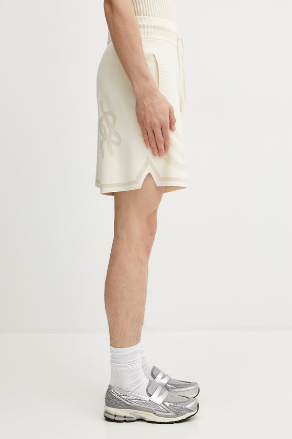 Filling Pieces Breaking Bread pantaloni scurți pentru bărbați bej 412672500303.214