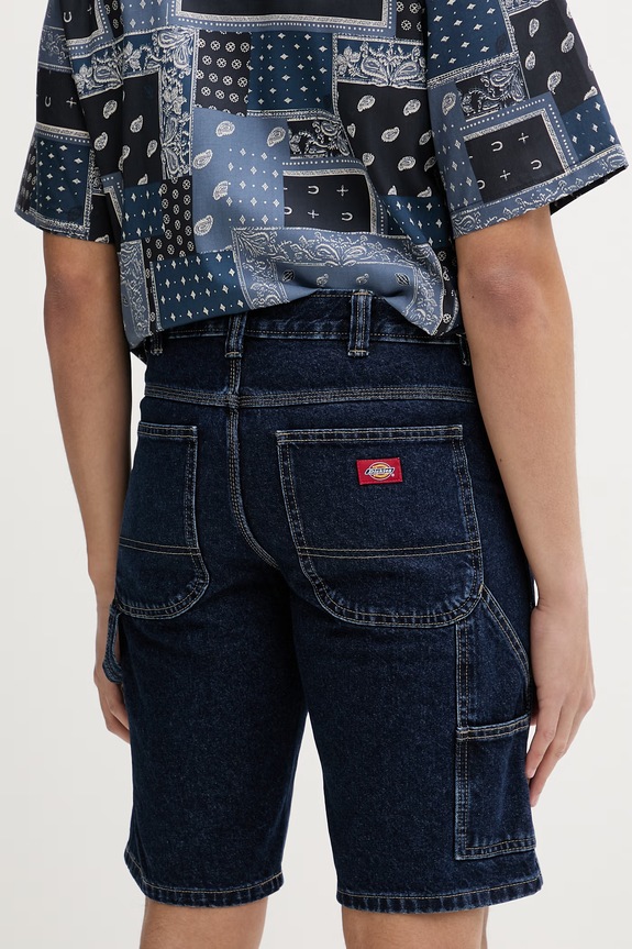 Ρούχα Dickies σορτς ανδρικά ντένιμ DK0A88FC0DD1 σκούρο μπλε
