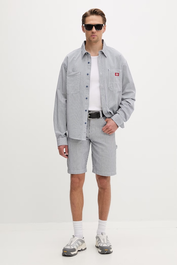 Dickies Σορτς ανδρικά βαμβακερά DK0A88QTRI21 σκούρο μπλε SS26