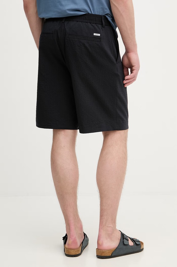 Oblečenie Armani Exchange pánske šortky s lyocellom XM002101.AF22363 tmavomodrá