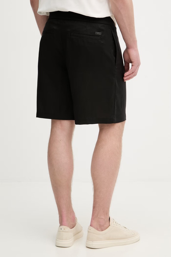 Oblečenie Armani Exchange šortky pánske z lyocellu XM002299.AF22715 čierna