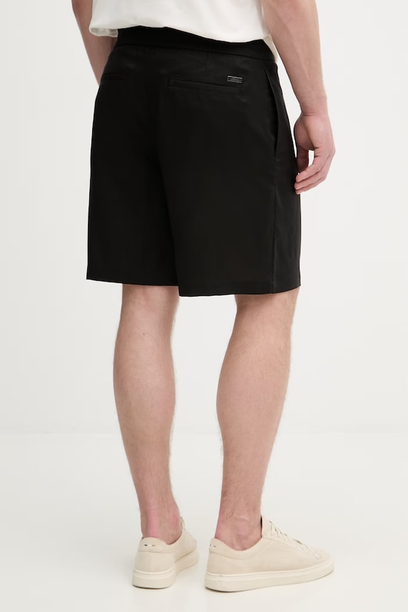 Oblečenie Armani Exchange šortky pánske z lyocellu XM002299.AF22715 čierna