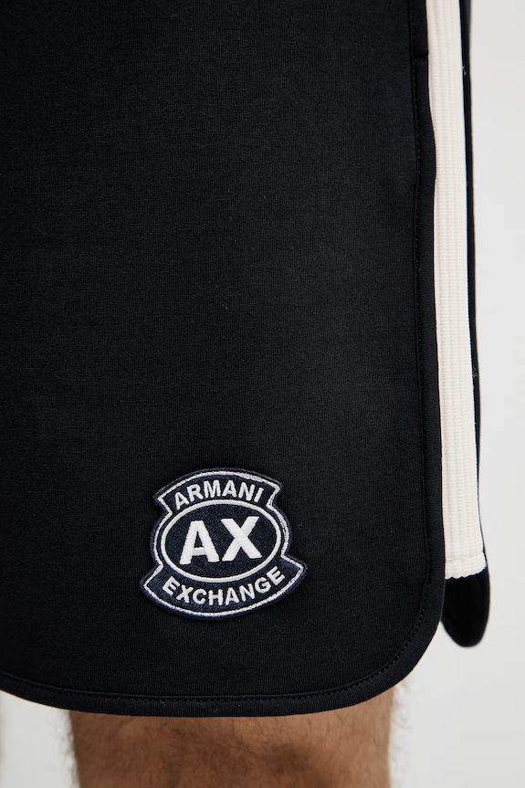 Armani Exchange teplákové šortky pánske tmavomodrá XM002339.AF13047