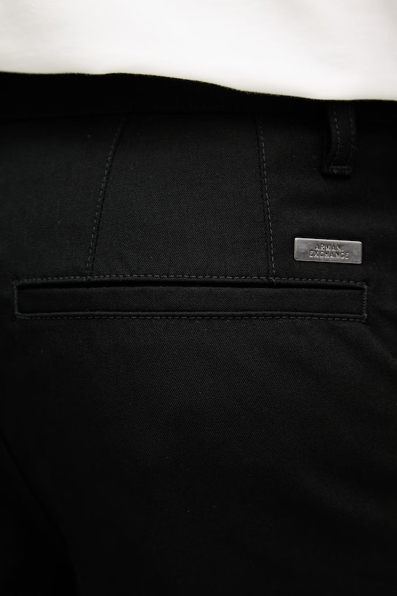 Armani Exchange šortky pánske čierna XM002878.AF25462