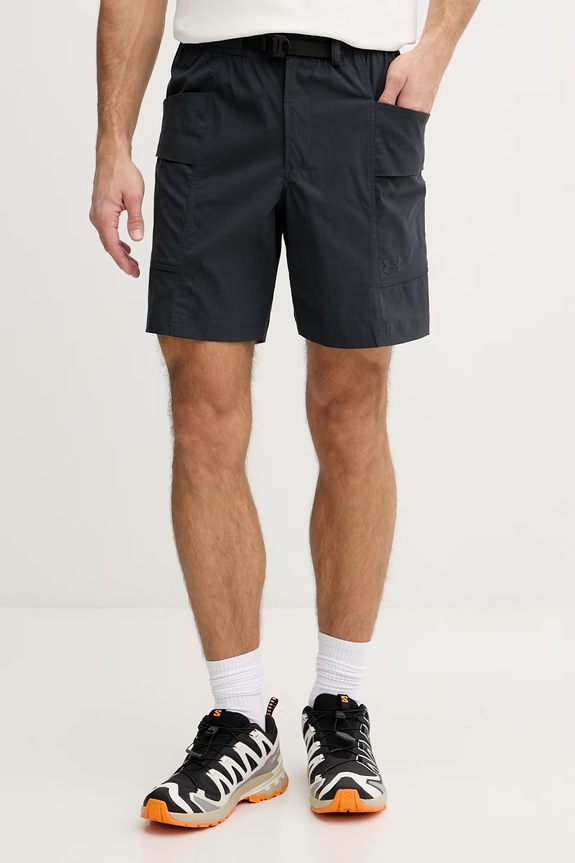 Under Armour sportske kratke hlače za muškarce Explor siva 6009176