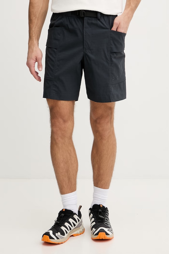 Under Armour sportske kratke hlače za muškarce Explor siva 6009176