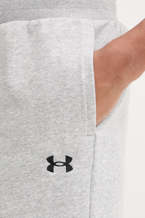 Ρούχα Under Armour σορτς επίσημα ανδρικά με βαμβάκι Rival 6009345 γκρί