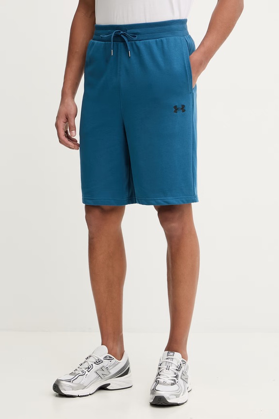 Under Armour σορτς επίσημο Ανδρικά με βαμβάκι Rival μπλε 6009345