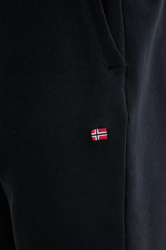 Napapijri pantaloncini in cotone NALIS nero NP0A4H880411