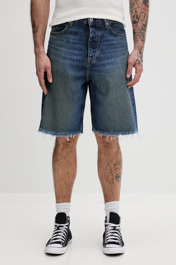 HUGO Blue šortky pánske rifľové MASON/S modrá 50555975