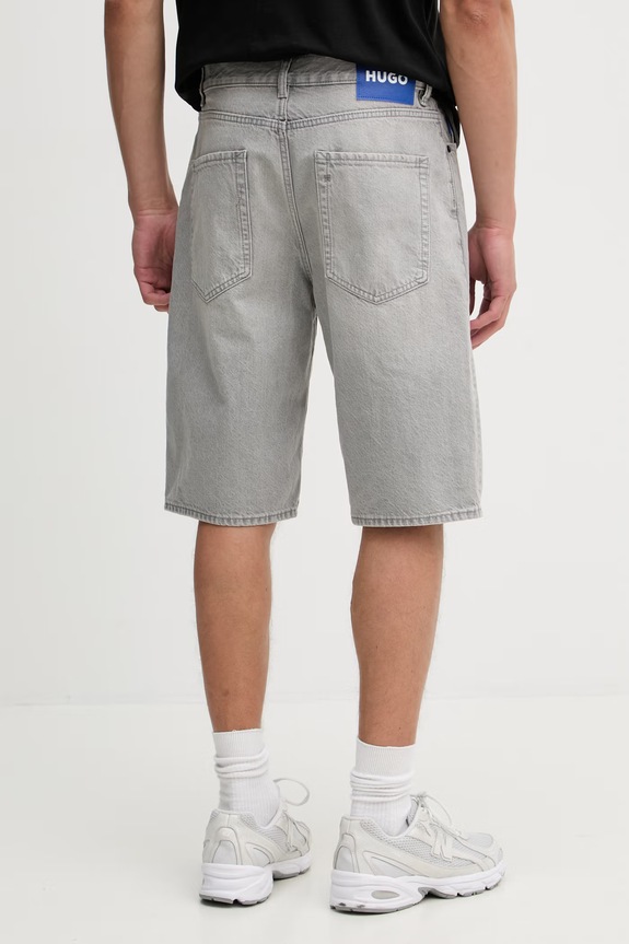 Odzież HUGO Blue szorty męskie Skate shorts 50561704 szary