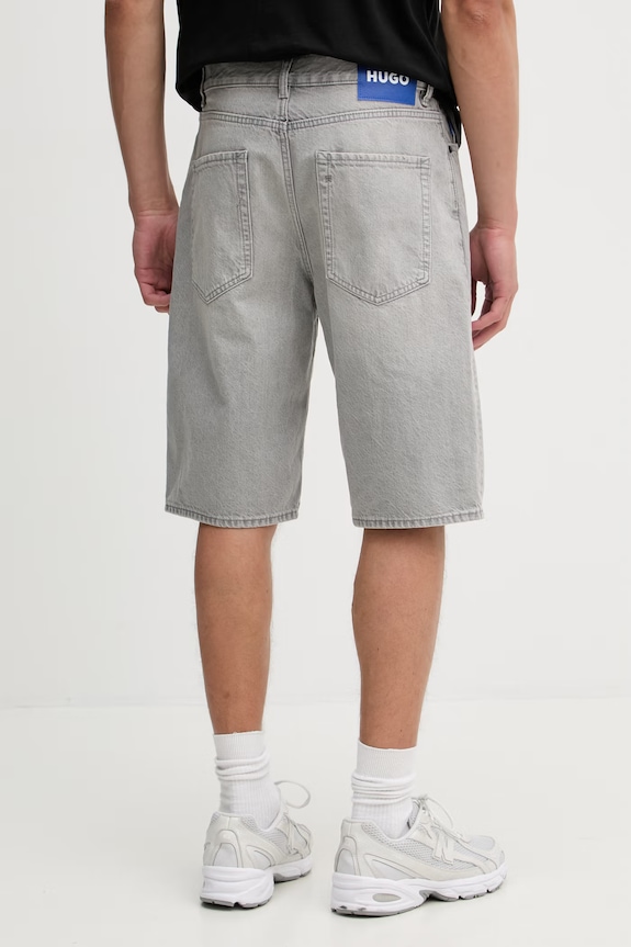 Odzież HUGO Blue szorty męskie Skate shorts 50561704 szary