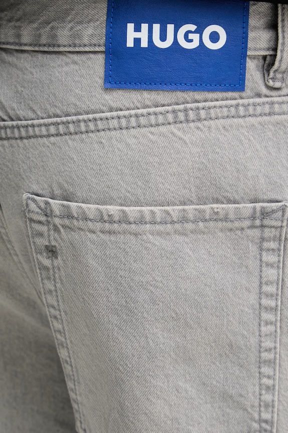 HUGO Blue szorty męskie Skate shorts szary 50561704