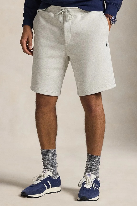 Polo Ralph Lauren shorts DOUBLE KNT CVC-SHO applique gray 710881520500