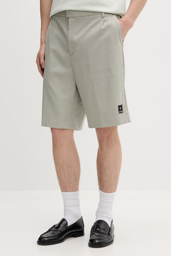 HUGO σορτς Ανδρικά Franjo262S πράσινο 50556750