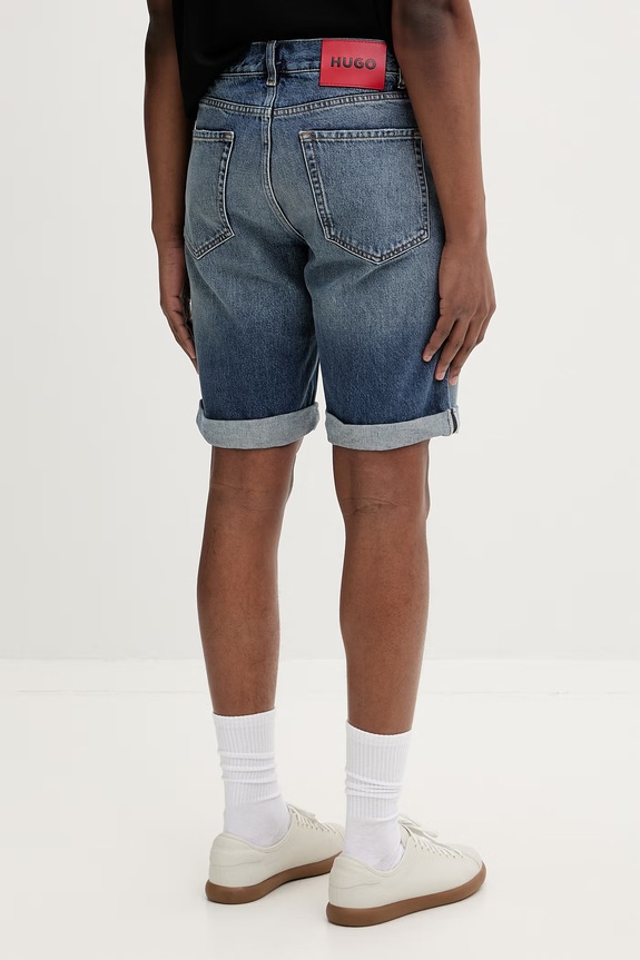 Îmbrăcăminte HUGO pantaloni scurți pentru bărbați, din denim 838/S 50560386 albastru