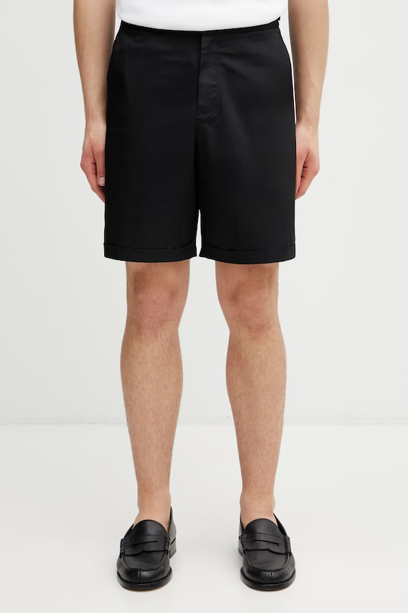 Fred Perry szorty męskie bawełniane czarny S2301