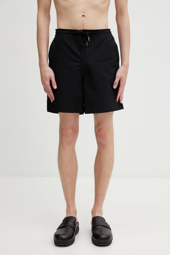 Fred Perry Pantaloncini da uomo nero S2302