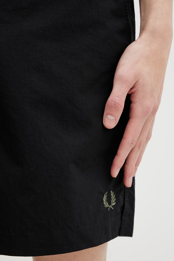 Fred Perry Pantaloncini da uomo nero S2302