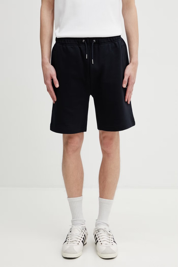 Fred Perry sportske kratke hlače za muškarce od pamuka mornarsko plava S8505