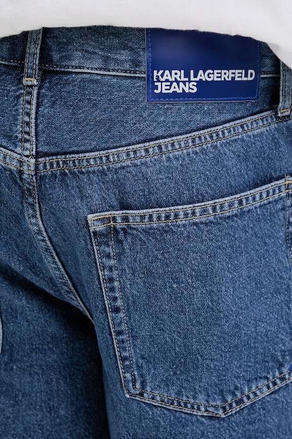 Karl Lagerfeld Jeans pantaloni scurți pentru bărbați, din denim albastru B2M10138