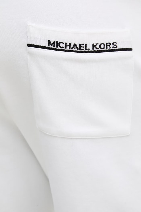 Michael Kors pantaloni scurți alb CS652WQ5MF