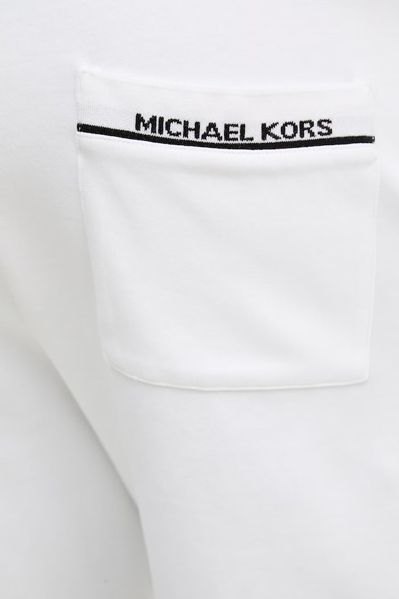 Michael Kors pantaloni scurți alb CS652WQ5MF