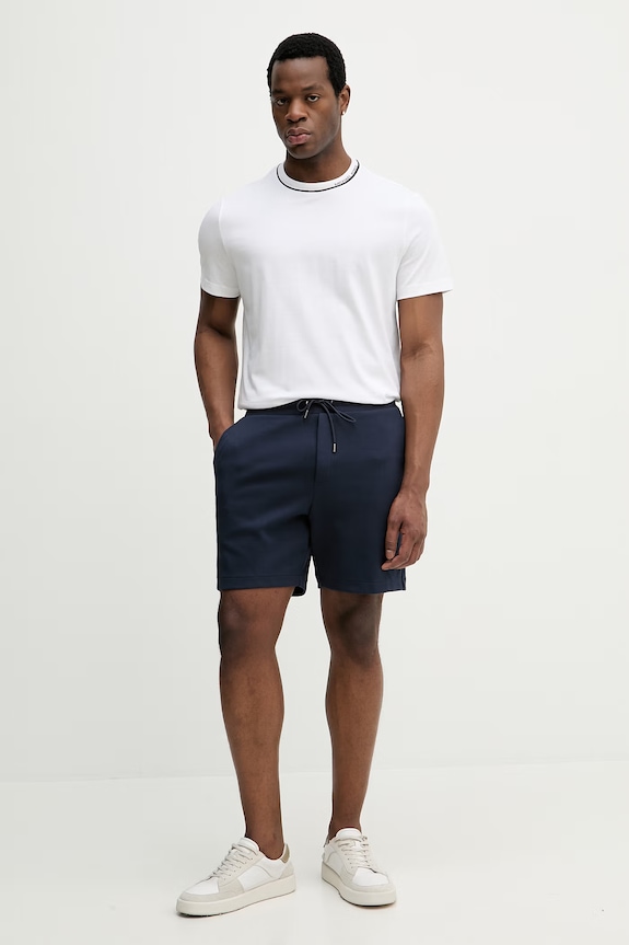Michael Kors pantaloni scurți CS652WQ5MF bleumarin SS26