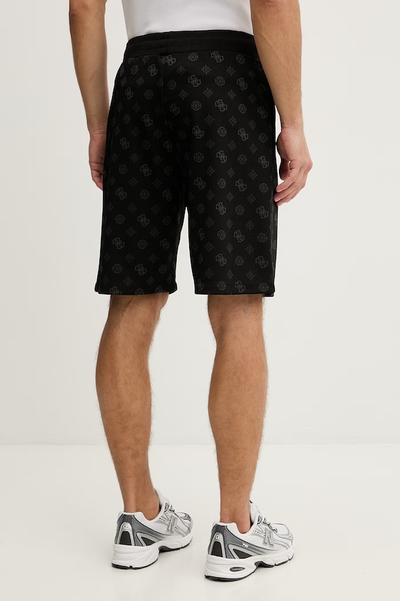 Îmbrăcăminte Guess pantaloni scurți de trening bărbați OVIDO Z6GD03.K2851 negru