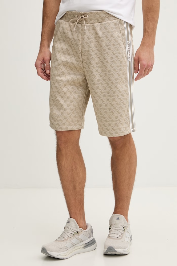 Guess Pantaloni scurți Bărbați PARIMO bej Z6GD12.K3220