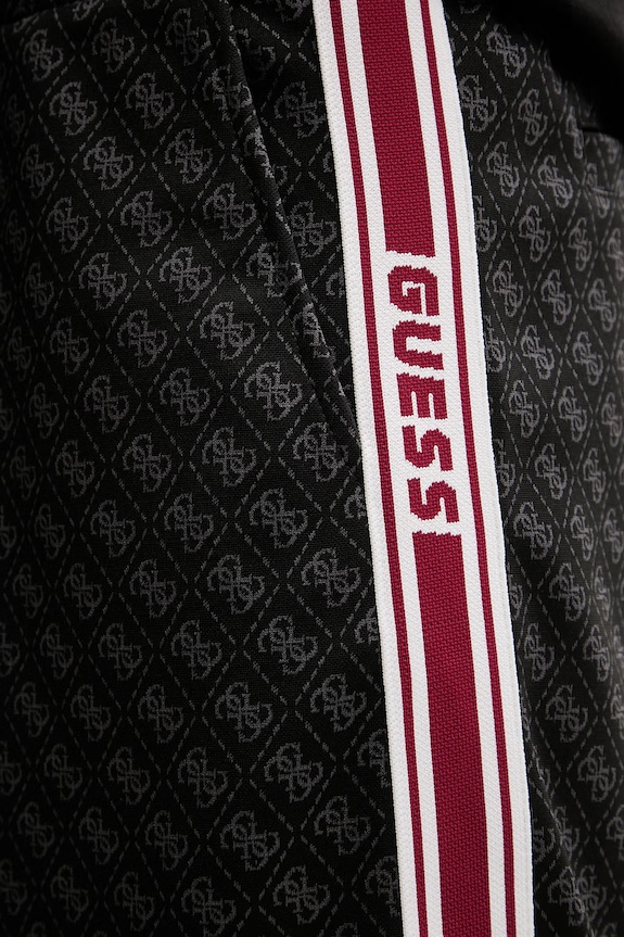Guess Pantaloni scurți bărbați PARIMO negru Z6GD12.K3220