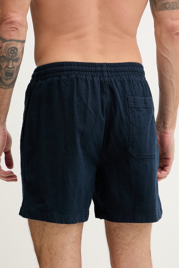 Îmbrăcăminte Rip Curl pantaloni scurți pentru bărbați, din bumbac cu elastan PACIFIC RINSE 04GMWS bleumarin