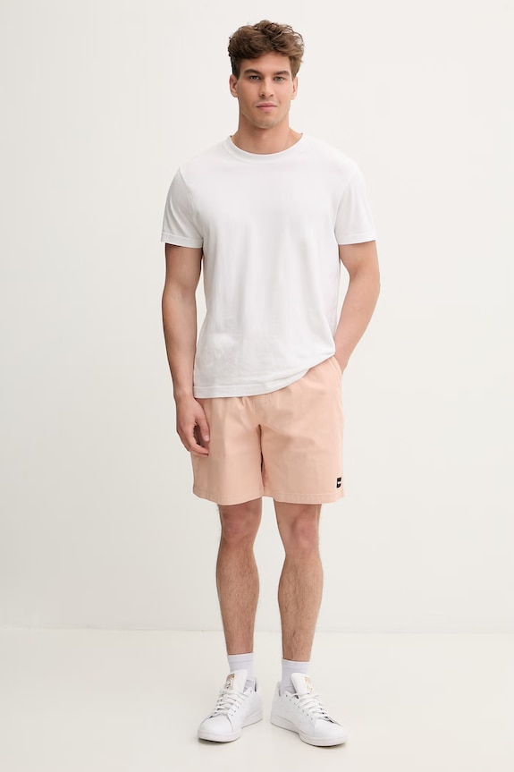 Hurley kratke hlače moške bombažne z elastanom ICON MWEU00009 oranžna SS26